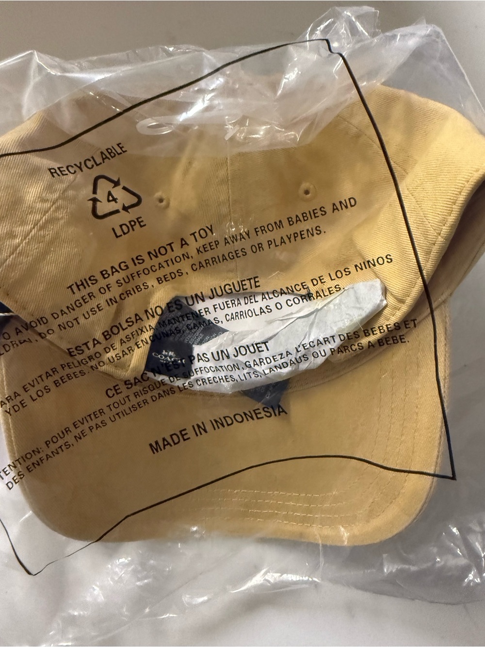 ✨ NIB Coach Women’s Baseball Cap- Vanilla - Picture 14 of 15